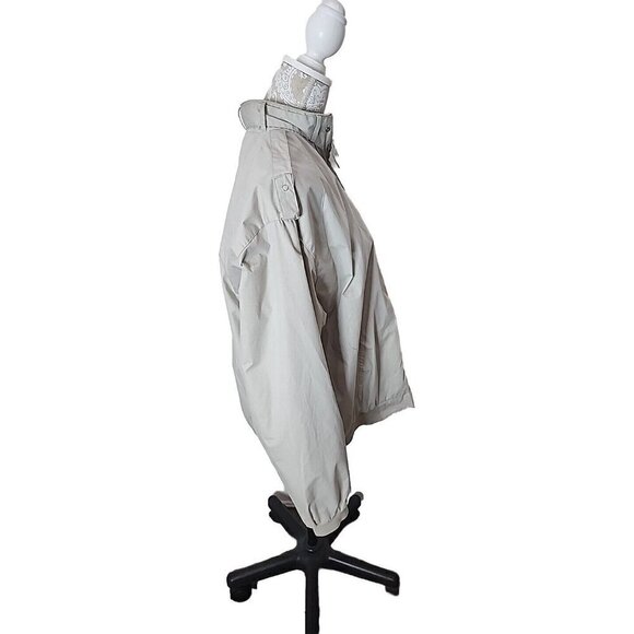 Haband jacket Windbreaker men's Large Stone Cafe Racer Member Only Style - Picture 3 of 7